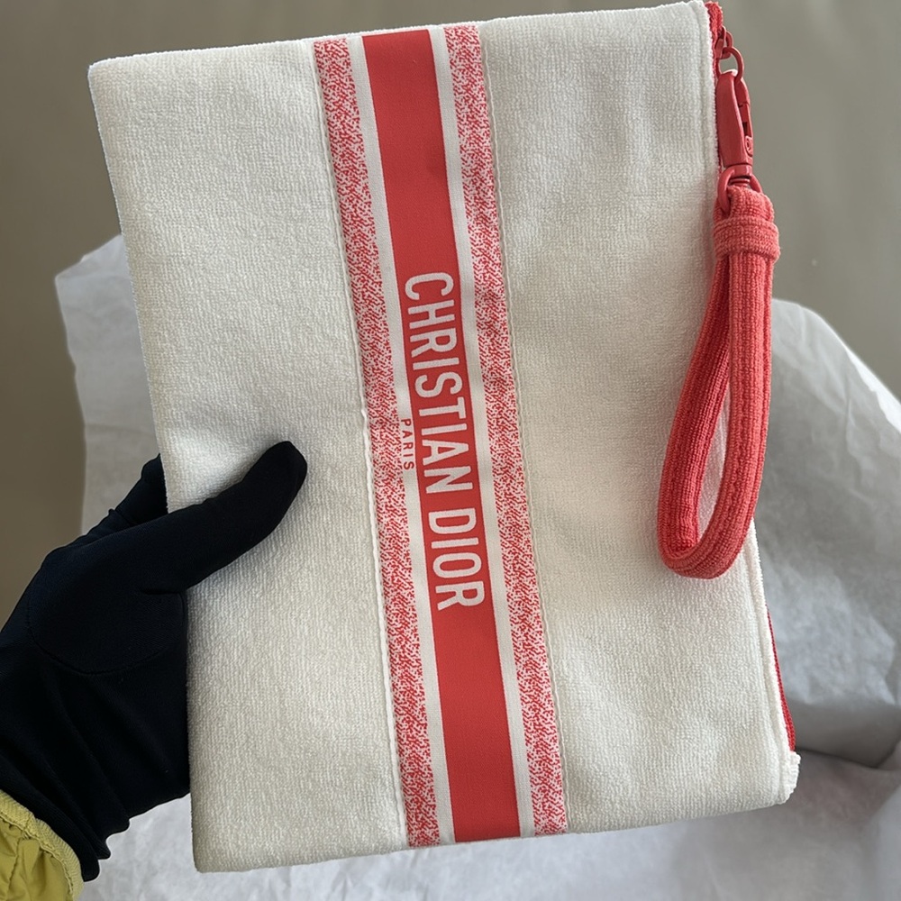 Christian Dior cosmetics bag